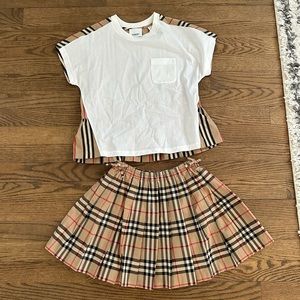 Burberry matching set